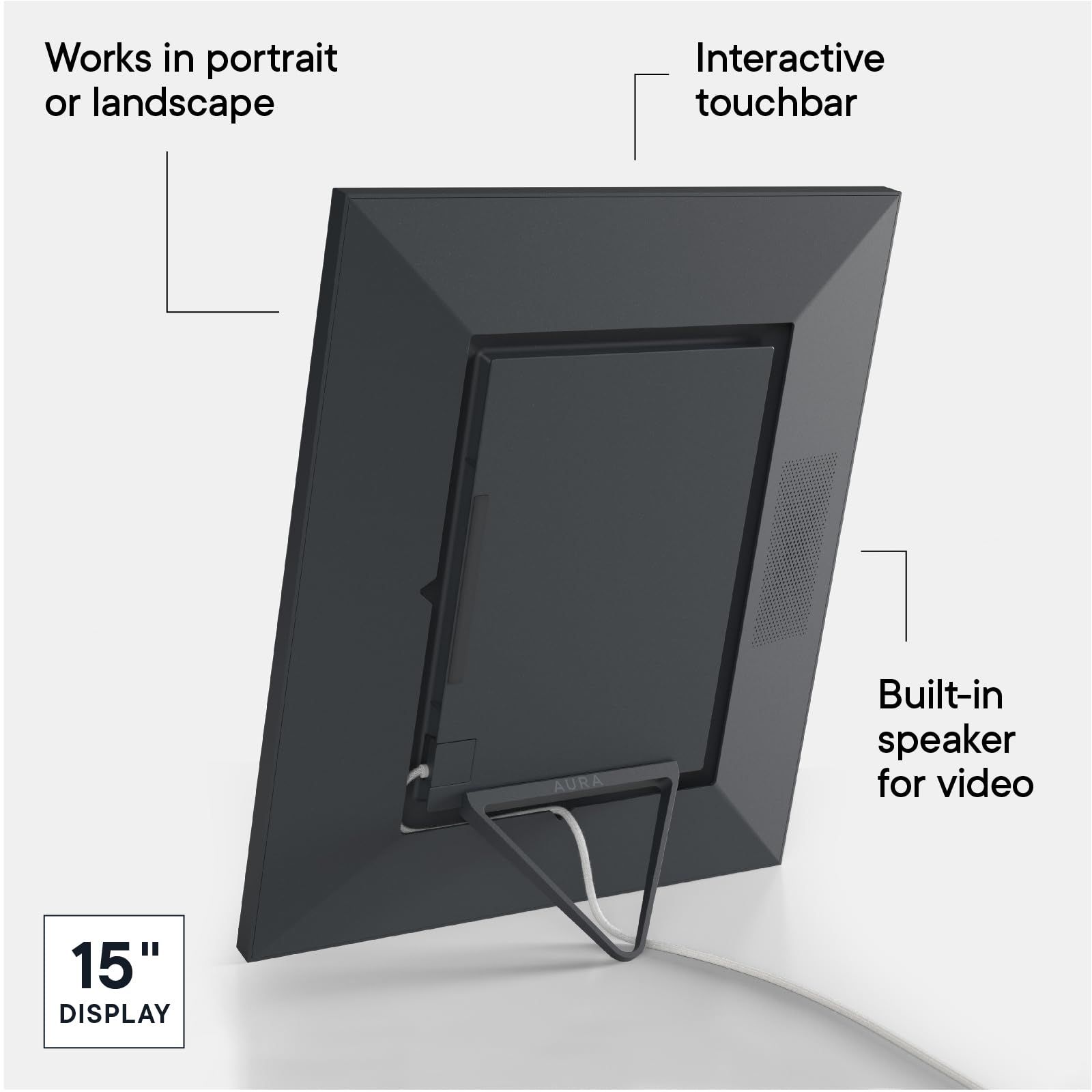 Aura Digital Picture Frame - 10.1&quot; HD Mat Display | Wirecutter&