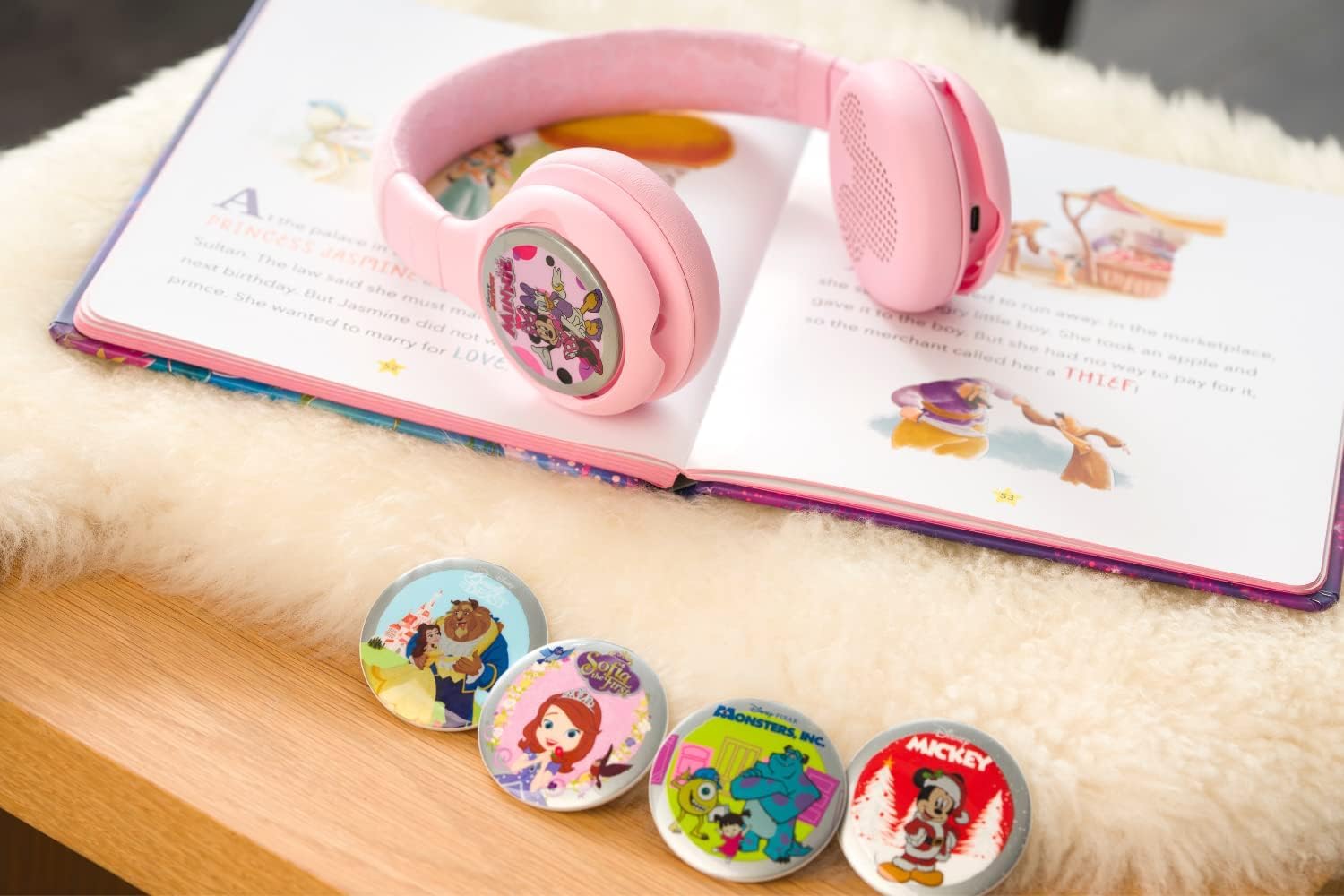 StoryPhones StoryShield, Disney Pixar Collection Audio Stories - Toy Story, Monster Inc, The Incredibles Bundle, Screen Free Audio Story for Kids