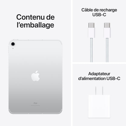 Apple iPad (10th Generation): with A14 Bionic chip, 10.9-inch Liquid Retina Display, 64GB, Wi-Fi 6, 12MP front/12MP Back Camera, Touch ID, All-Day Battery Life – Pink