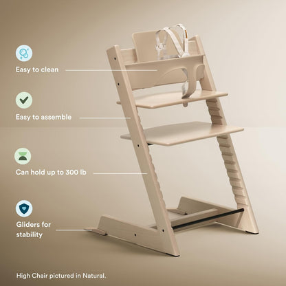 Tripp Trapp High Chair2 with Baby Set2 - Oak Natural