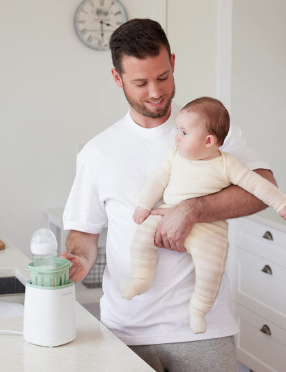 Momcozy Bottle Warmer, Fast Bottle Warmers for All Bottles with Timer, Accurate Temperature Control and Automatic Shut-Off, Multifunctional Bottle Warmer for Breastmilk