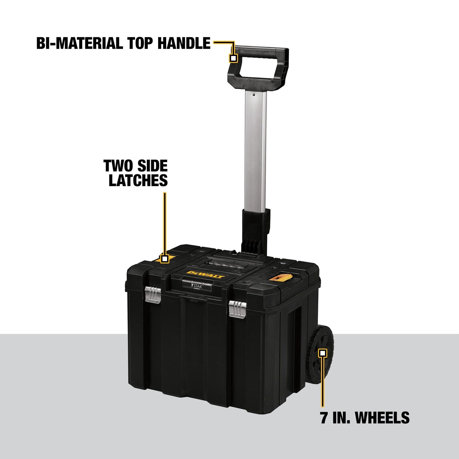DEWALT TSTAK Tool Box, Deep (DWST17806) , Black