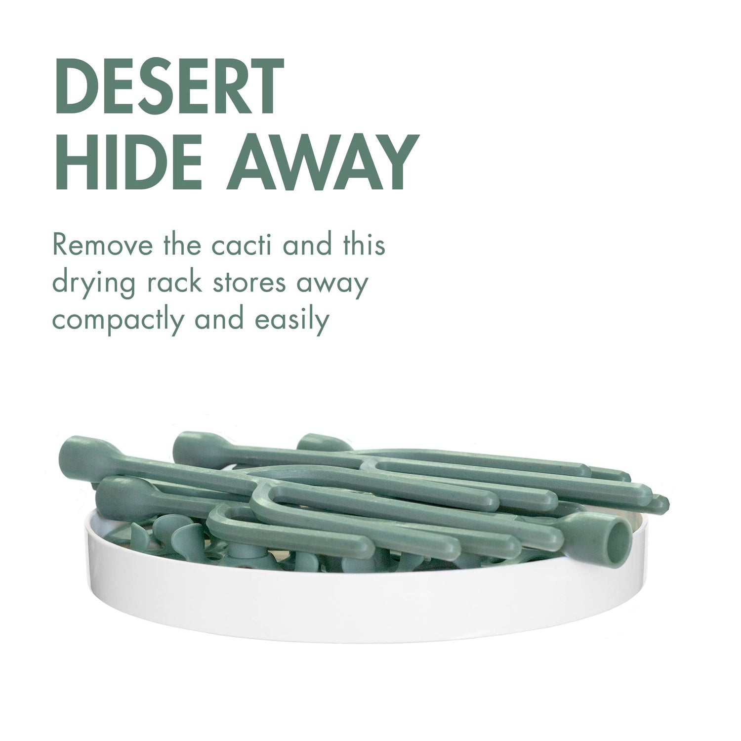 Boon DESERT Baby Bottle Countertop Drying Rack, Green, 1.0 Pound