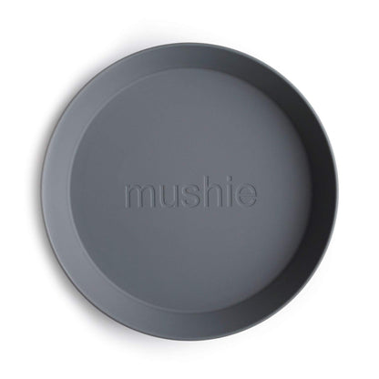 mushie Flatware Fork and Spoon Set for Kids | Made in Denmark (Sage)