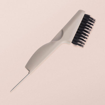 Kitsch Wet Dry Brush Detangling Brush - Soft Bristle Hair Brushes for Women | Straight &amp; Curly Hair Brush | Hairbrush for All Hair Types | Hair Detangler Brush | Travel Hair Brush &amp; Detangling Comb