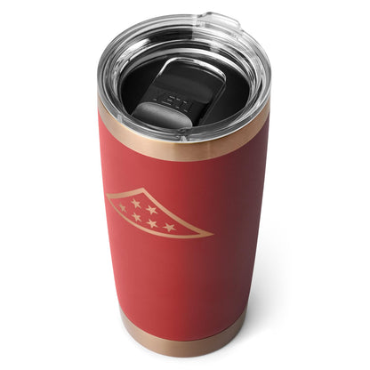 YETI Rambler 20 oz Stainless Steel Vacuum Insulated Tumbler w/MagSlider Lid