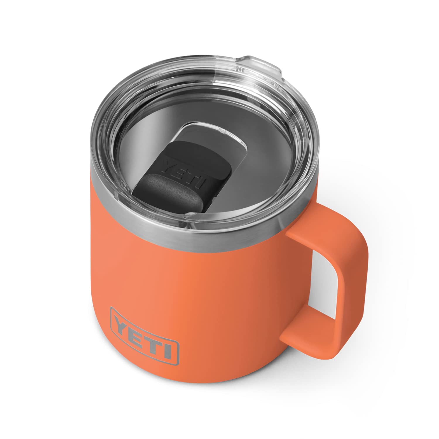 YETI Rambler 14 oz Mug, Vacuum Insulated, Stainless Steel with MagSlider Lid, Stainless