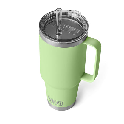 YETI Rambler Tumbler with Handle and Straw Lid, Vacuum Insulated Travel Mug, Stainless Steel
