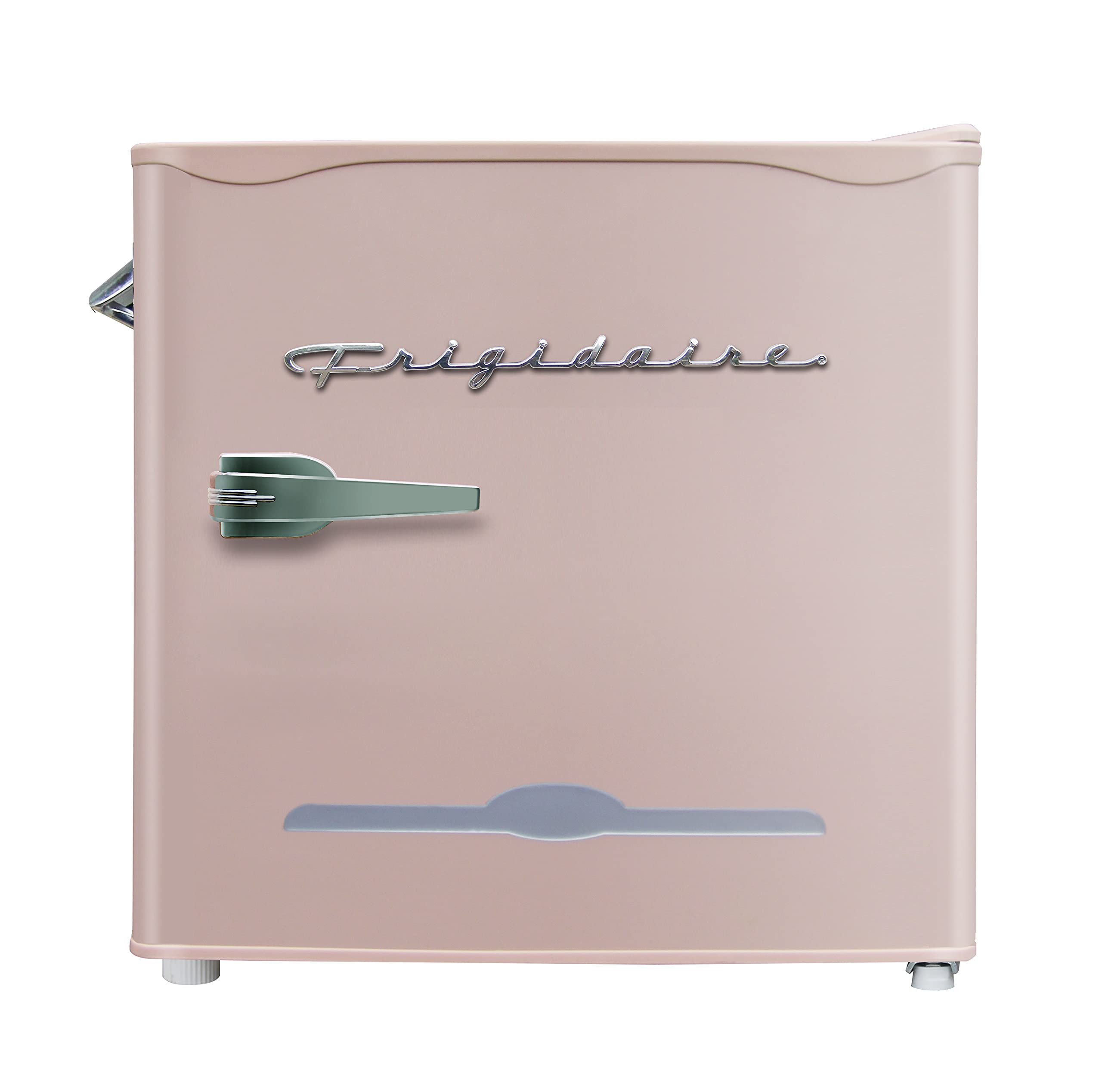Frigidaire Coral EFR176- AMZ EFR176 Retro Mini Refrigerator-Energy Saving-Adjustable Thermostat Control-Side Mounted Bottle Opener-Ideal for for Dorm, Office, RV, Garage, Apartment 1.6 Cubic Feet