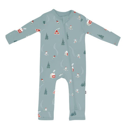 KYTE BABY Zippered Rompers, Unisex, Rayon Made from Bamboo (0-24 Months