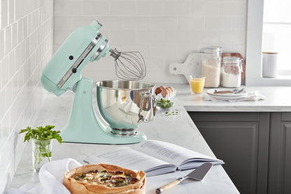 KitchenAid Artisan Series 5-Quart Tilt-Head Stand Mixer, Almond Cream, KSM150PSAC