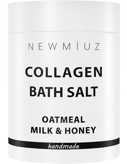 Collagen Bath Salt Soak - Moisturize Soften Skin - Magnesium Epsom Salt - Luxury Spa Bubble Mother&