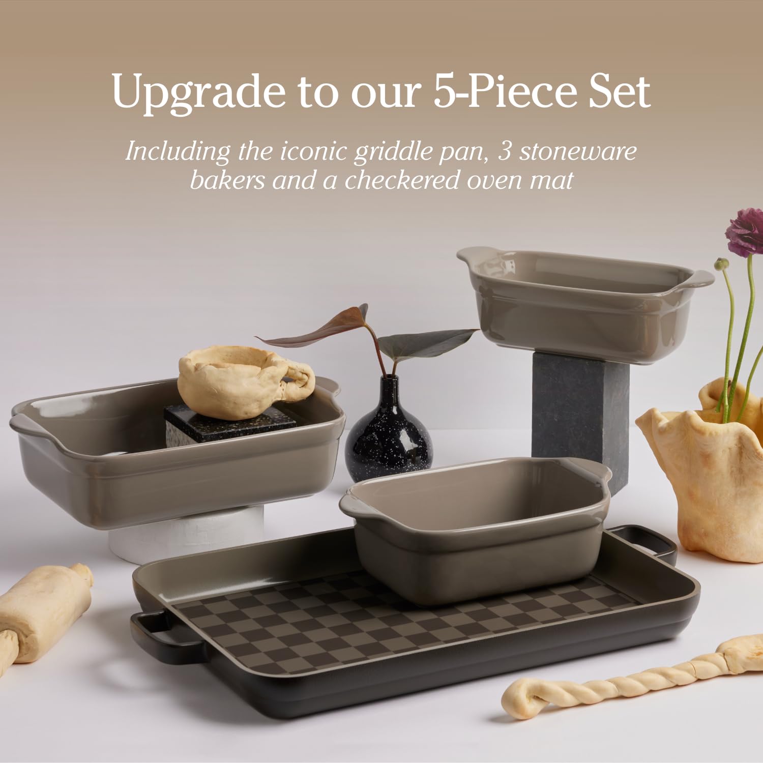 Our Place Griddle Pan - Versatile Nonstick Ceramic Sheet Pan &amp; Stovetop Griddle | Toxin-Free, Dual-Use, with Ergonomic Handles | 5 Qt Capacity, Oven Safe up to 450°F | Char