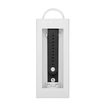 Michael Kors Band for Apple Watch; Silicone or Leather Smart Watch Bands for Women; Compatible with Apple Watch 38mm, 40mm, 41mm