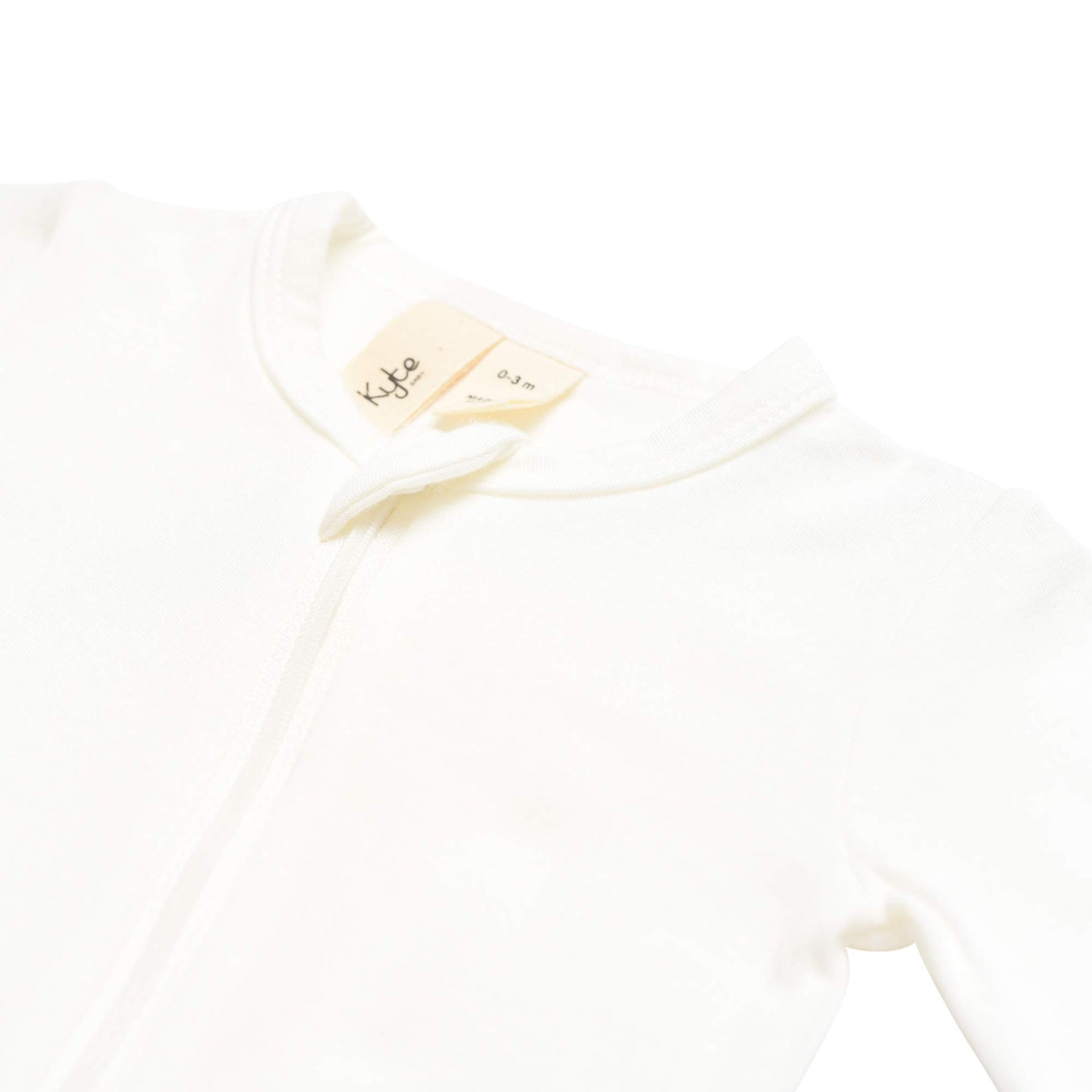 KYTE BABY Zippered Rompers, Unisex, Rayon Made from Bamboo (0-24 Months