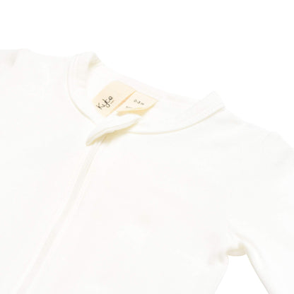 KYTE BABY Zippered Rompers, Unisex, Rayon Made from Bamboo (0-24 Months
