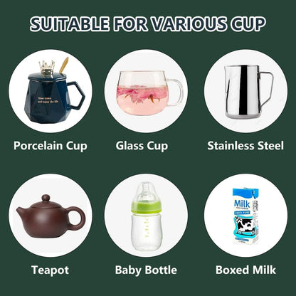 Coffee Warmer for Desk, with Mug Set. Cup Warmer with Automatic Shut Off, Drink Warmer for Cocoa, Tea, Milk. Gift for Women‘s Day Best Friend Woman Bestie Ladies Aunt Friends Birthday(Pink)