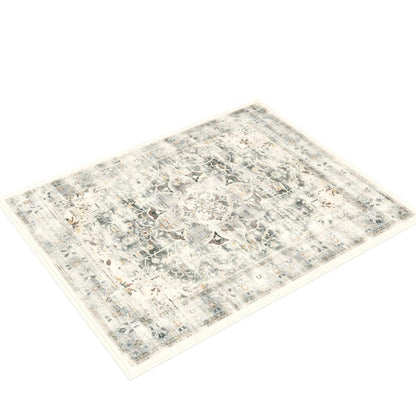 RUGGABLE – Sarrah Blue Quartz – Machine Washable Runner Rug – Pet &amp; Child Friendly – Stain &amp; Water Resistant – Non-Slip – 2.5&