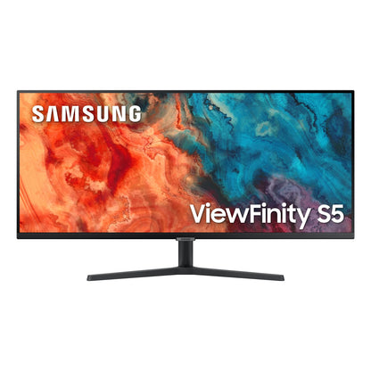 SAMSUNG 34-Inch ViewFinity S65TC Series Ultra-WQHD 1000R Curved Computer Monitor, HDR10, 100Hz, AMD FreeSync, Thunderbolt 4, Height Adjustable Stand, Built-in Speakers, Eye Care, LS34C650TANXGO, 2024