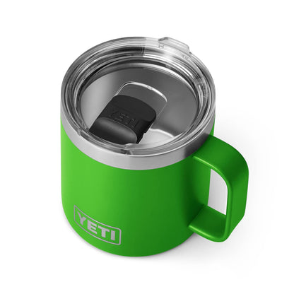 YETI Rambler 14 oz Mug, Vacuum Insulated, Stainless Steel with MagSlider Lid, Stainless