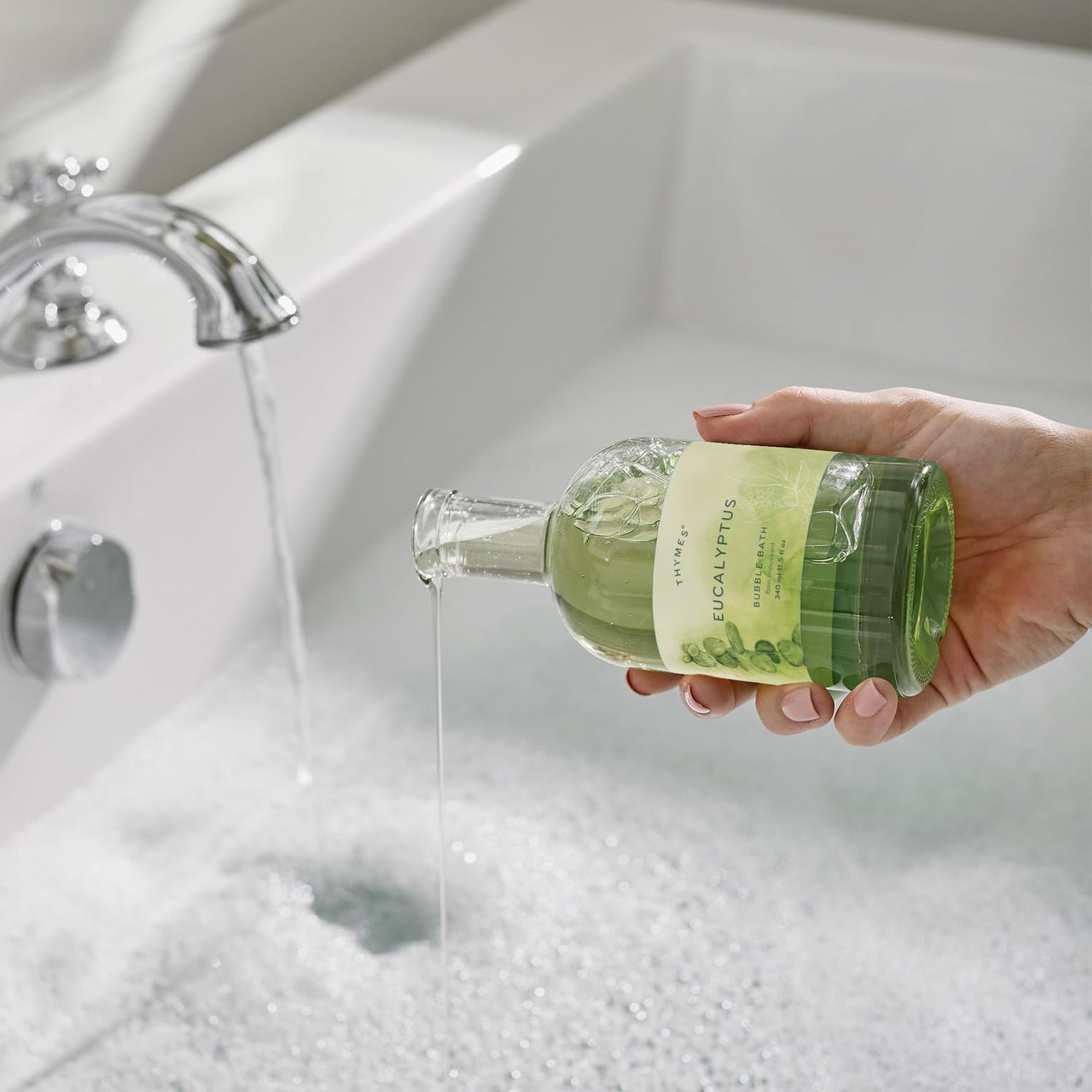 Thymes Bubble Bath - 11.5 Fl Oz - Goldleaf Gardenia
