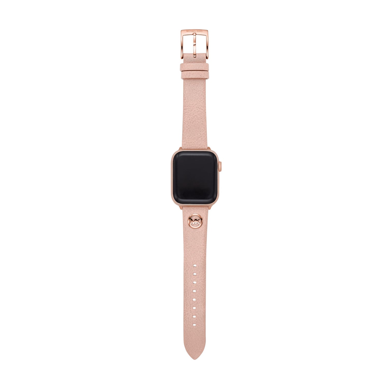 Michael Kors Band for Apple Watch; Silicone or Leather Smart Watch Bands for Women; Compatible with Apple Watch 38mm, 40mm, 41mm