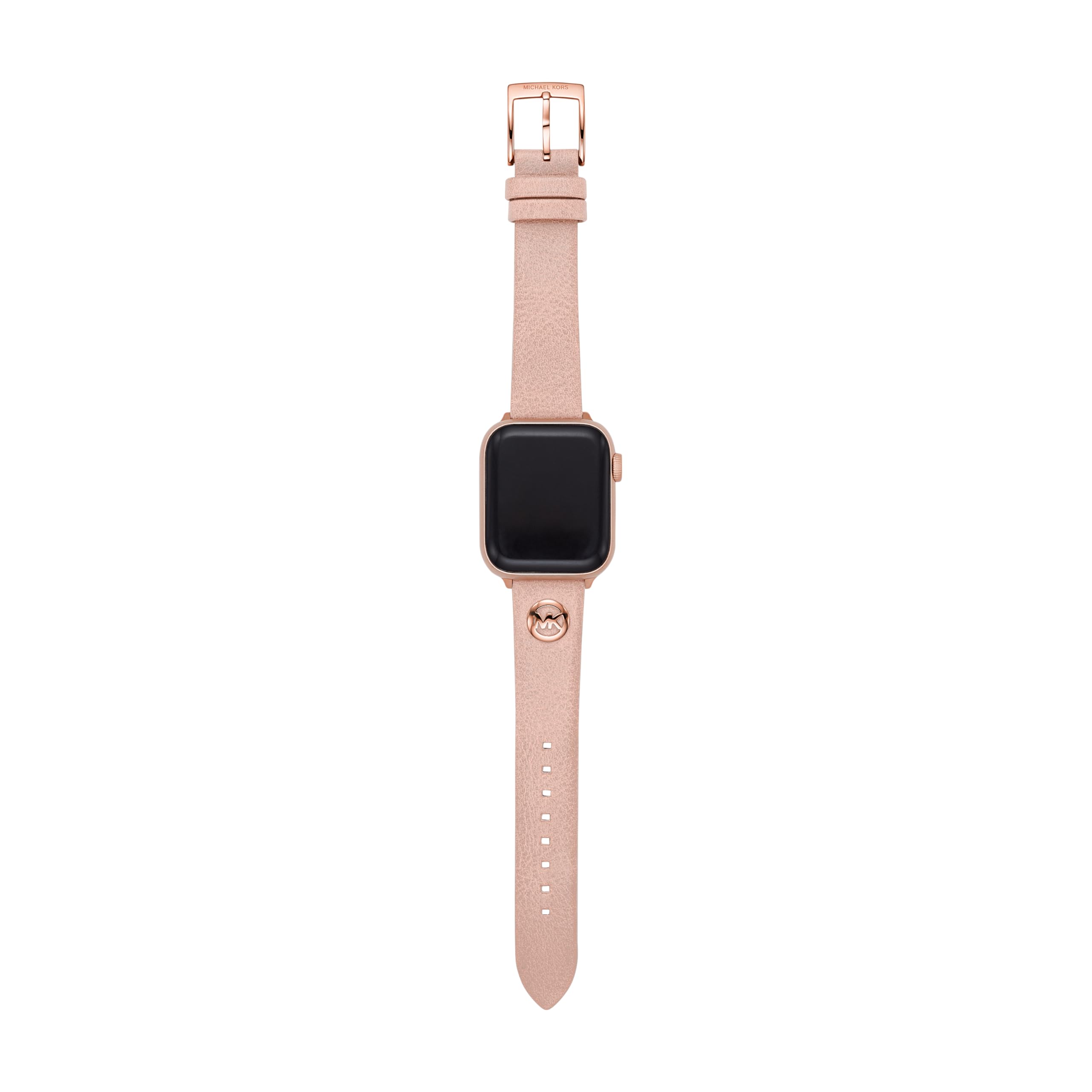 Michael Kors Band for Apple Watch; Silicone or Leather Smart Watch Bands for Women; Compatible with Apple Watch 38mm, 40mm, 41mm