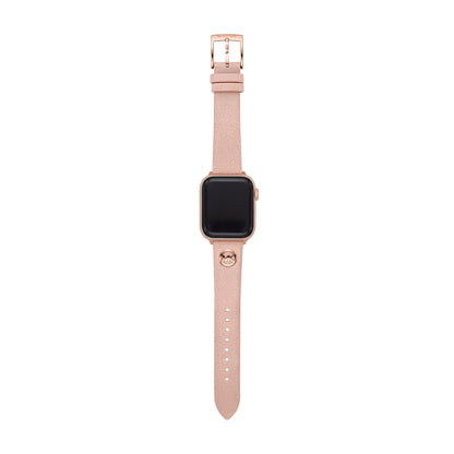 Michael Kors Band for Apple Watch; Silicone or Leather Smart Watch Bands for Women; Compatible with Apple Watch 38mm, 40mm, 41mm
