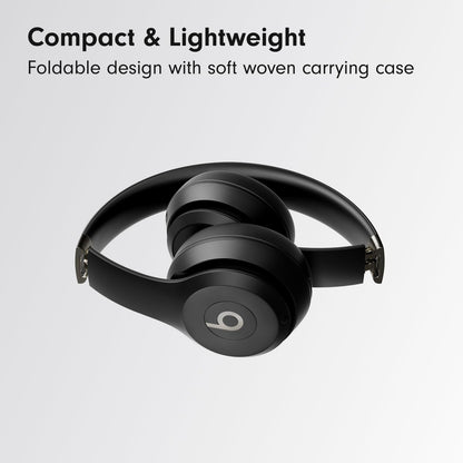 Beats Solo 4 - Wireless Bluetooth On-Ear Headphones, Apple &amp; Android Compatible, Up to 50 Hours of Battery Life - Cloud Pink