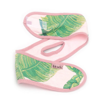 Kitsch Spa Multifunctional Microfiber Headband - Facial Skincare and Hair Band for Makeup Application, Face Washing | Micro Dot Design