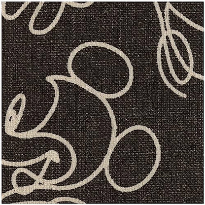 RUGGABLE Disney Classic Minnie Mouse Washable Rug - Perfect Area Rug for Nursery Playroom Kids Room - Pet &amp; Child Friendly - Stain &amp; Water Resistant - Trellis Pink 5&