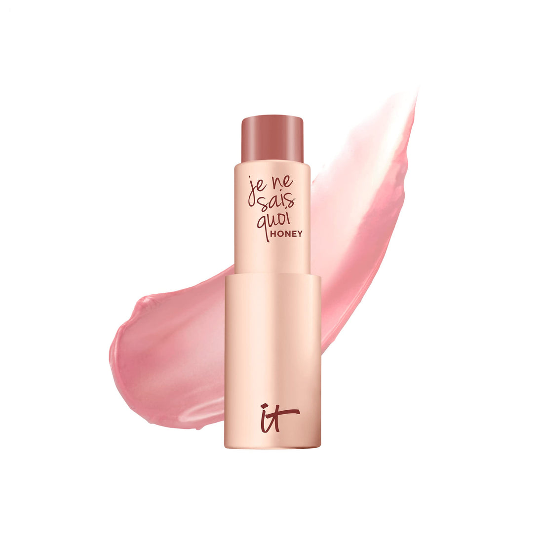 IT Cosmetics Je Ne Sais Quoi Lip Treatment - Anti-Aging Lip Balm - Reacts with Your Lips to Create a Customized Color - With Essential Oils &amp; Antioxidants - 0.11 Oz