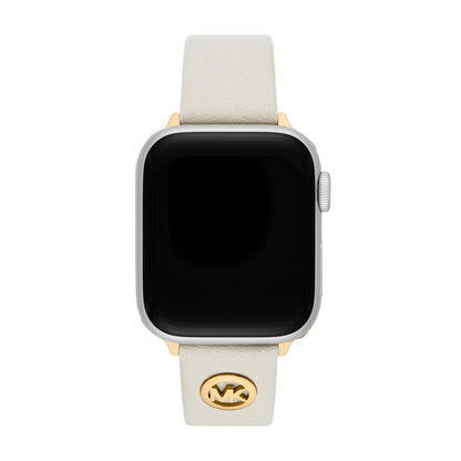 Michael Kors Band for Apple Watch; Silicone or Leather Smart Watch Bands for Women; Compatible with Apple Watch 38mm, 40mm, 41mm