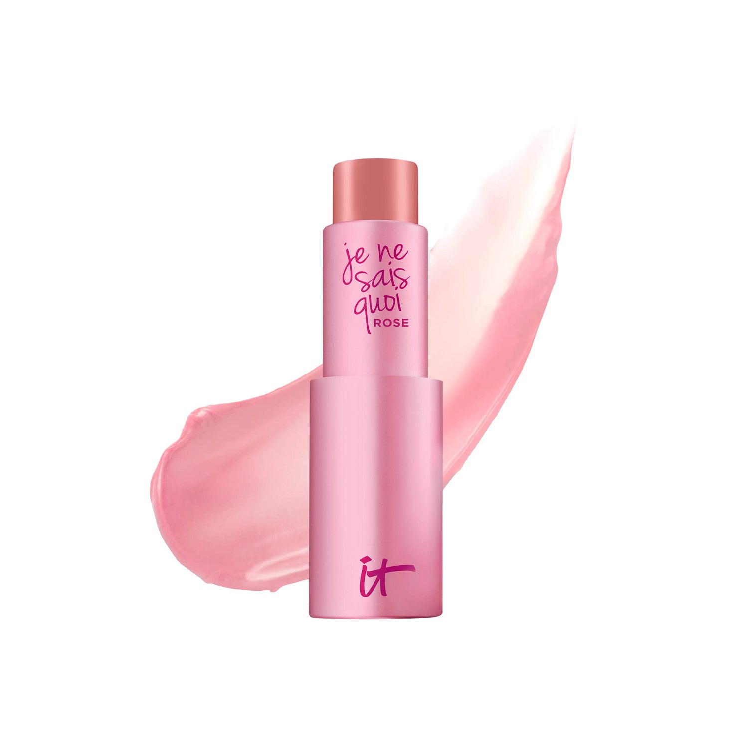 IT Cosmetics Je Ne Sais Quoi Lip Treatment - Anti-Aging Lip Balm - Reacts with Your Lips to Create a Customized Color - With Essential Oils &amp; Antioxidants - 0.11 Oz