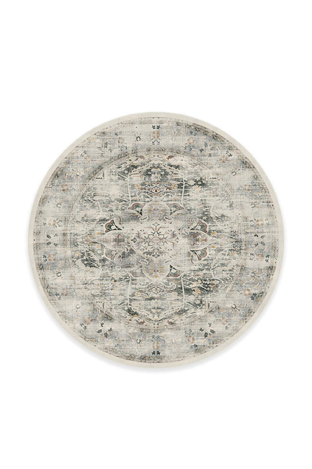 RUGGABLE – Sarrah Blue Quartz – Machine Washable Runner Rug – Pet &amp; Child Friendly – Stain &amp; Water Resistant – Non-Slip – 2.5&