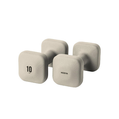 WeGym SafeGrip Dumbbells, Anti-Slip, Anti-Roll, Thick Handles, Free Weights, Square Dumbbells for Secure Workouts at Home, Weightlifting, and Personal Training