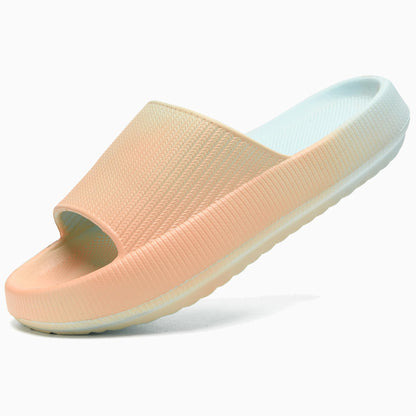 rosyclo Cloud Slippers for Women and Men, Pillow House Slippers Shower Shoes Indoor Slides Bathroom Sandals, Ultimate Comfort, Lightweight, Thick Sole, Non-Slip, Easy to Clean