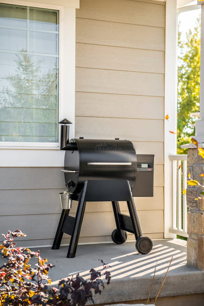 Traeger Grills Pro 575 Electric Wood Pellet Grill and Smoker, Bronze, 572 Square Inches Cook Area, 500 Degree Max Temperature, Meat Probe, 6 in 1 BBQ Grill with WiFi and app connectivity