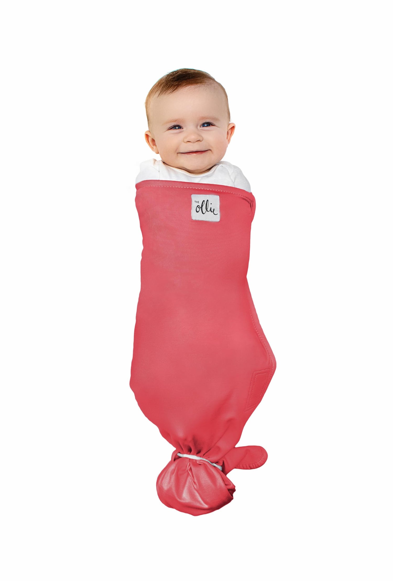The Ollie Swaddle - Helps to Reduce The Moro (Startle) Reflex - Made from a Custom Designed Moisture-Wicking Material (Sky)