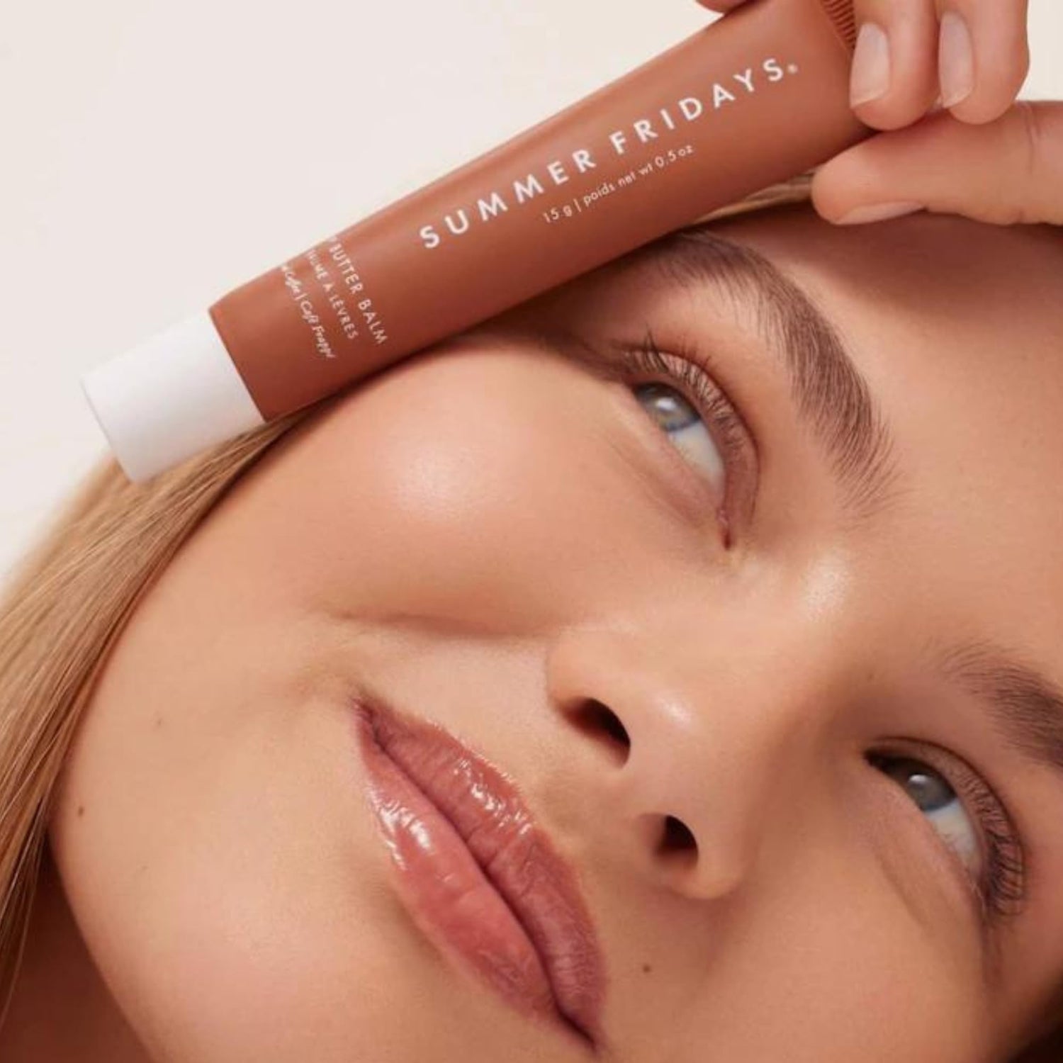 Summer Fridays Lip Butter Balm - Conditioning Lip Mask and Lip Balm for Instant Moisture, Shine and Hydration - Sheer-Tinted, Soothing Lip Care - Vanilla Beige (.5 Oz)