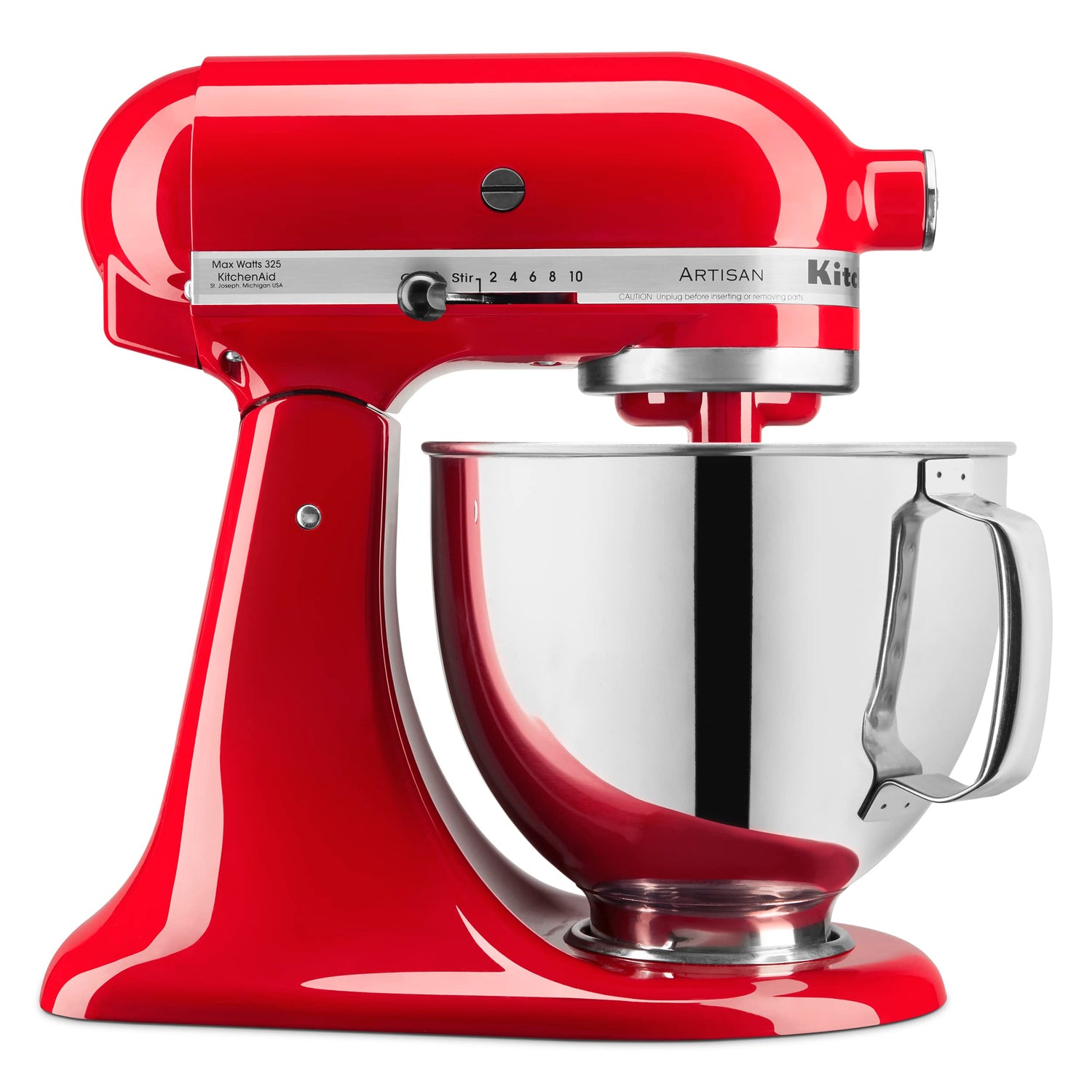 KitchenAid Artisan Series 5-Quart Tilt-Head Stand Mixer, Almond Cream, KSM150PSAC
