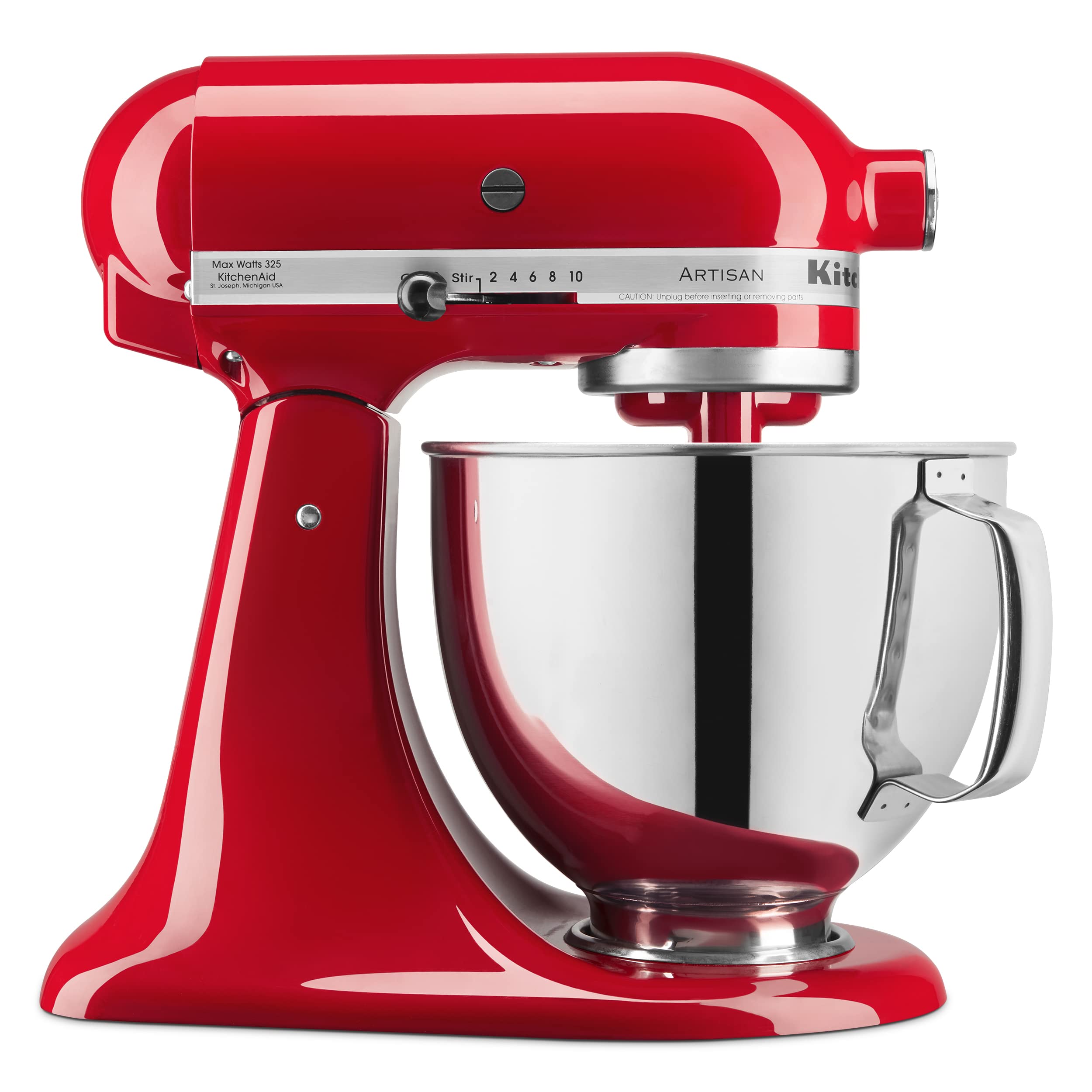KitchenAid Artisan Series 5-Quart Tilt-Head Stand Mixer, Almond Cream, KSM150PSAC