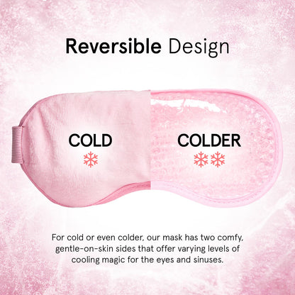 Eye Wrinkle Pads and Patches - Cooling Eye Mask for Puffiness and Wrinkles, Dark Circles, Eye Bags, Migraines - Hot &amp; Cold Eye Mask by Grace and Stella