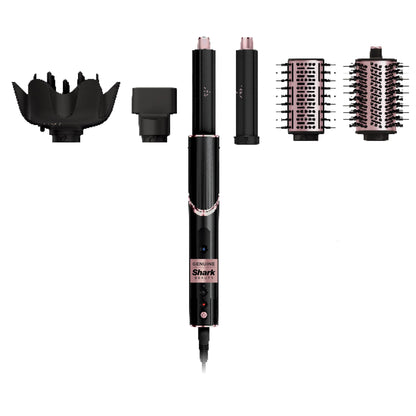 Shark HD430 FlexStyle Air Styling &amp; Drying System, Powerful Hair Dryer Brush &amp; Multi-Styler with Auto-Wrap Curlers, Paddle Brush, Oval Brush, Concentrator Attachment, Stone