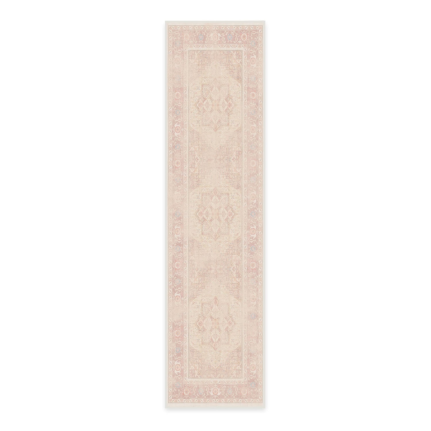 RUGGABLE Kamran Washable Rug - Perfect Vintage Area Rug for Living Room Bedroom Kitchen - Pet &amp; Child Friendly - Stain &amp; Water Resistant - Hazel 5&
