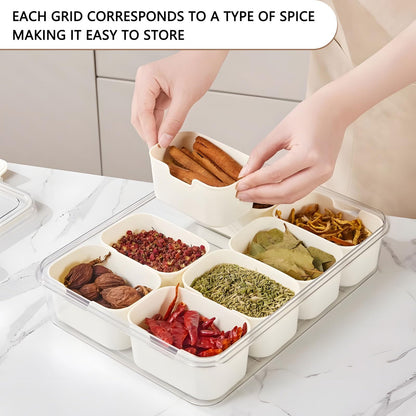 Fresh Food Storage Containers, 3 Pack Large Capacity Produce Saver Box with Drain Baskets &amp; Lid for Vegetable and Fruit - BPA Free Stackable Refrigerator Organizer for Kitchen (0.8L+1.7L+3.15L)