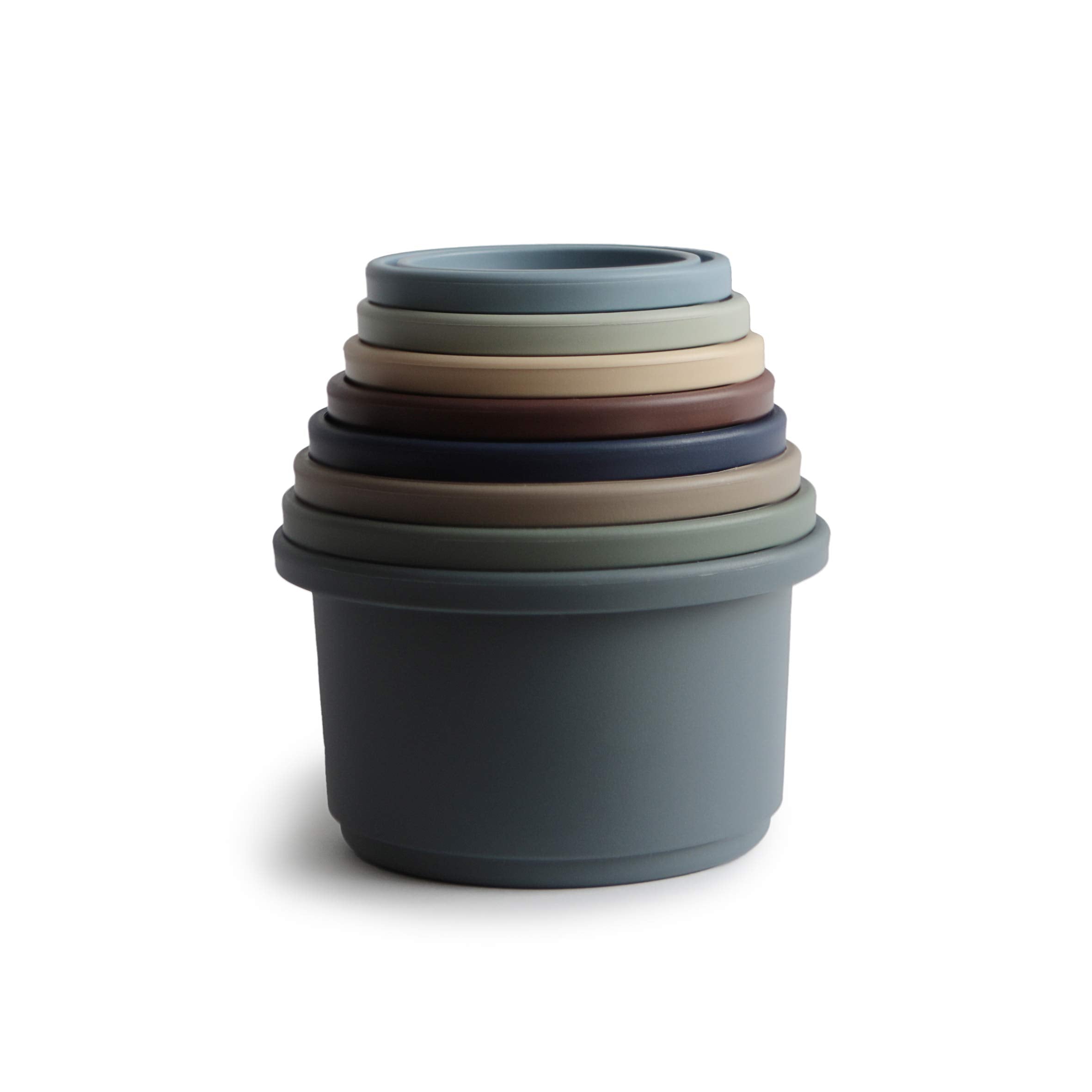 mushie Stacking Cups Toy | Made in Denmark (Original)