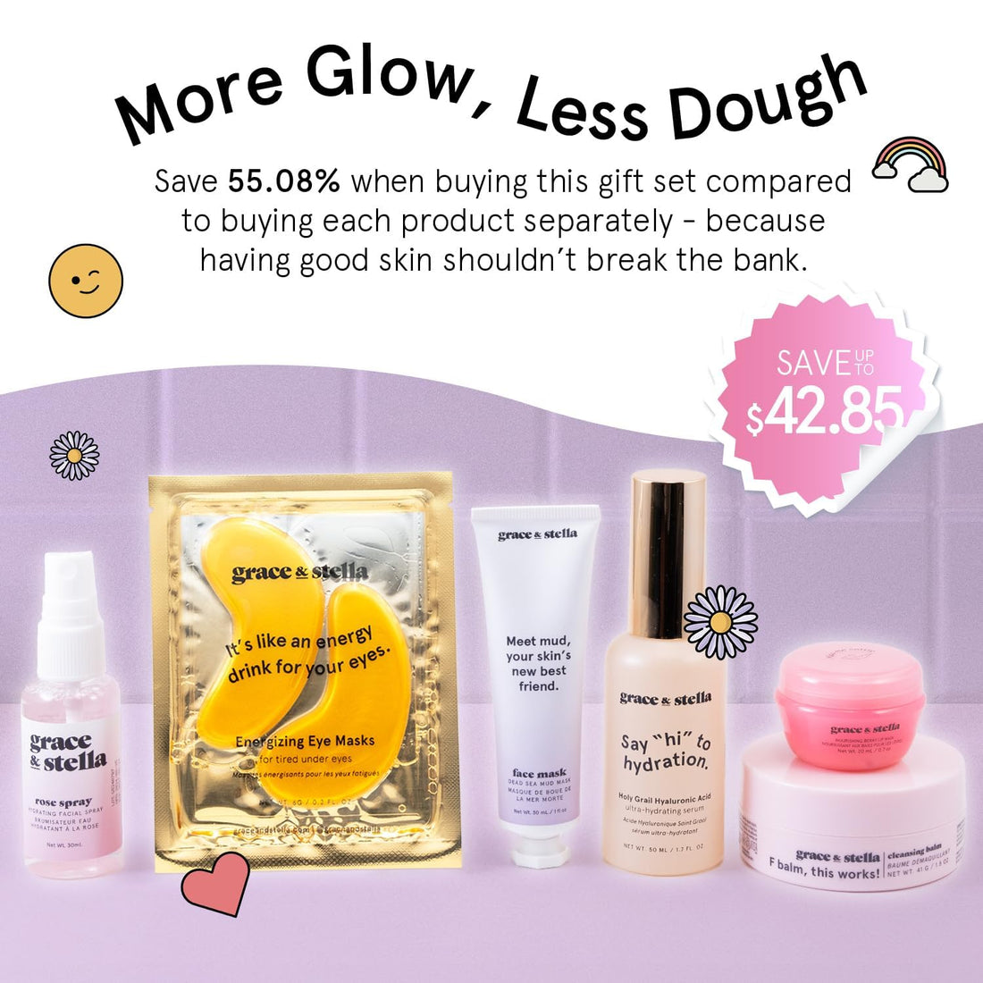 grace &amp; stella Award Winning Dream Team Gift Set for Women