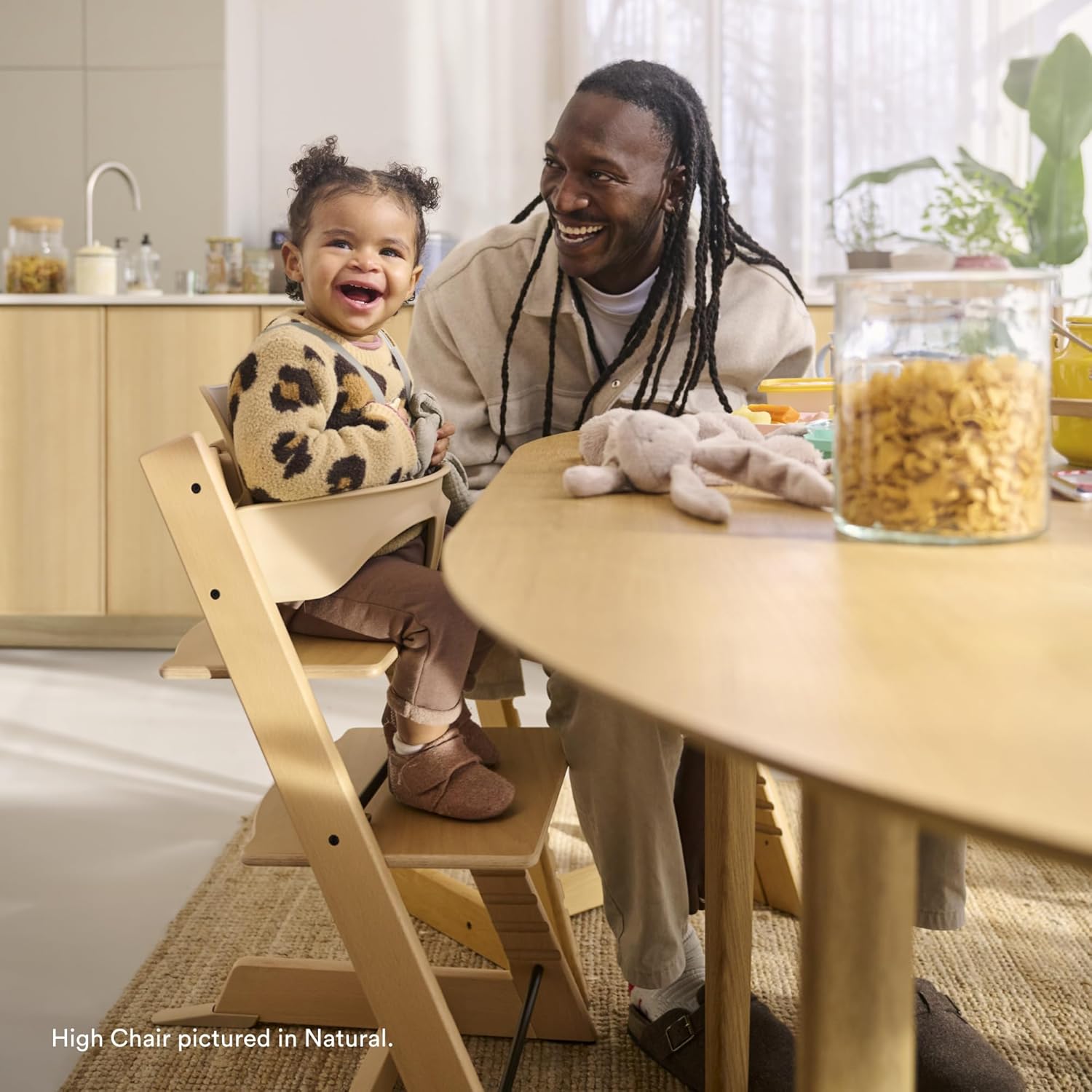 Tripp Trapp High Chair2 with Baby Set2 - Oak Natural