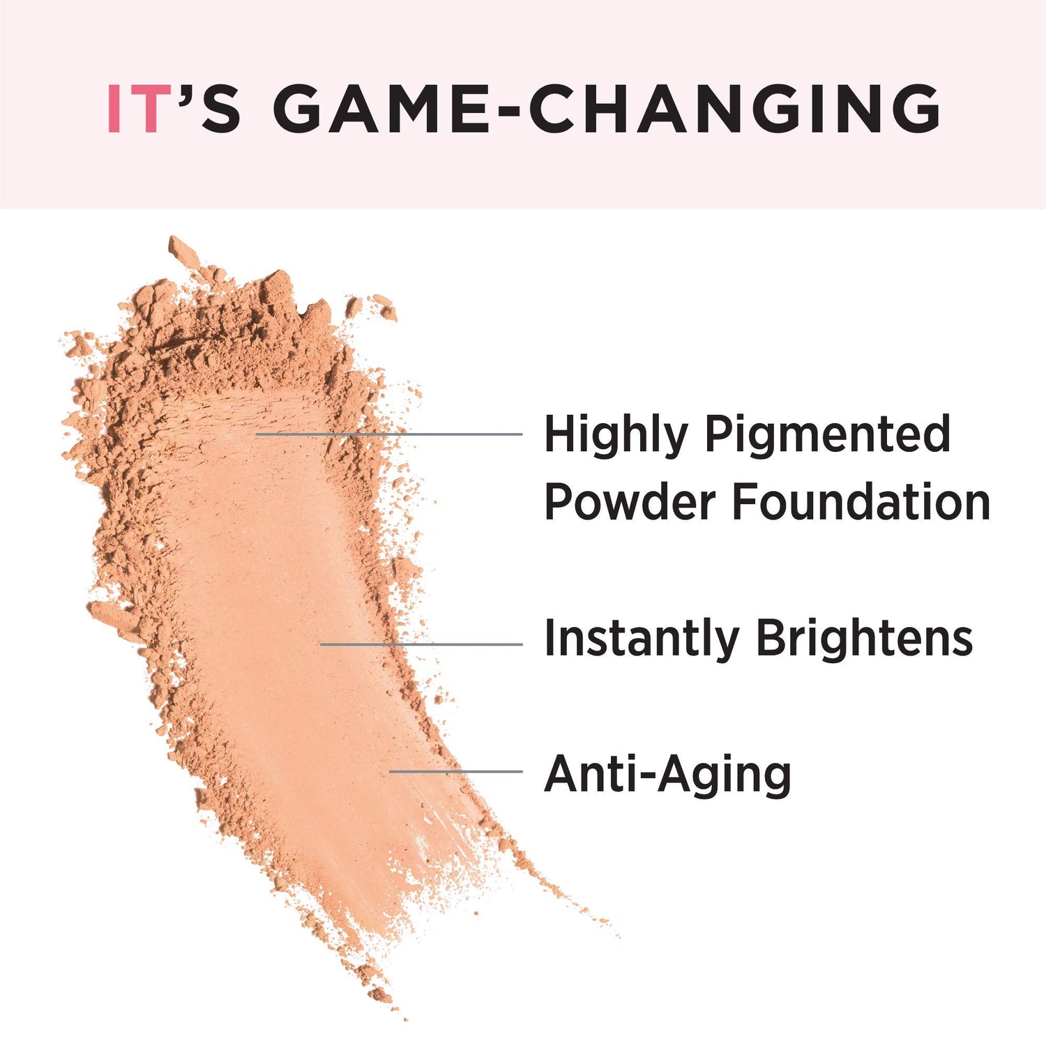 IT Cosmetics Celebration Foundation Illumination - Full-Coverage, Anti-Aging Powder Foundation - Blurs Pores, Wrinkles &amp; Imperfections - 0.3 oz